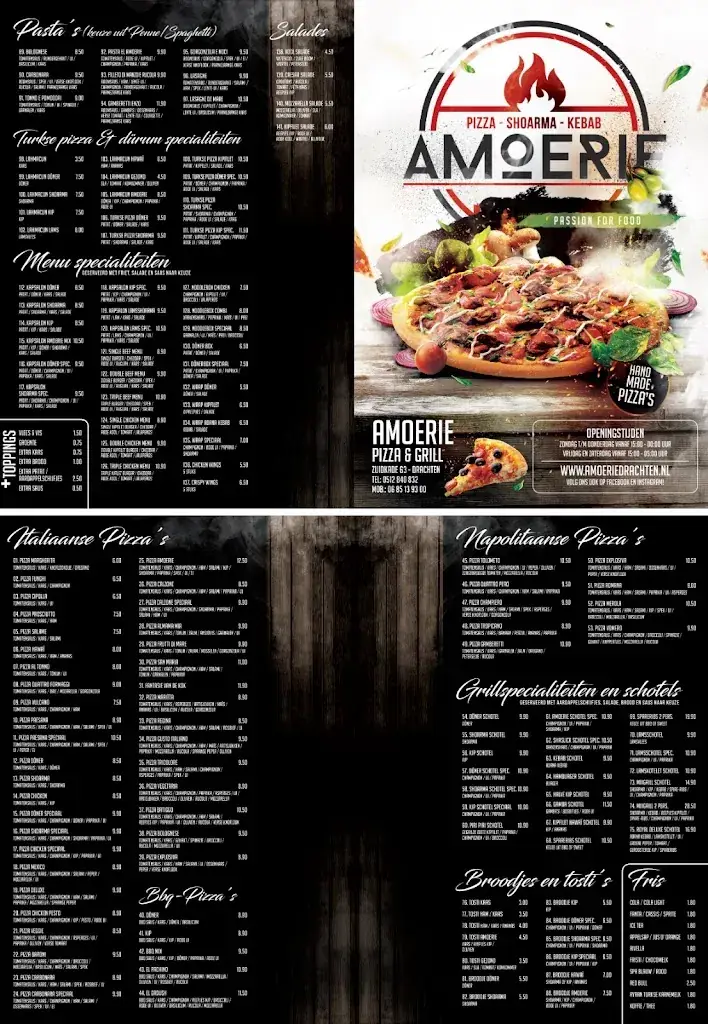 Menu_Amoerie Drachten_Drachten_image_1