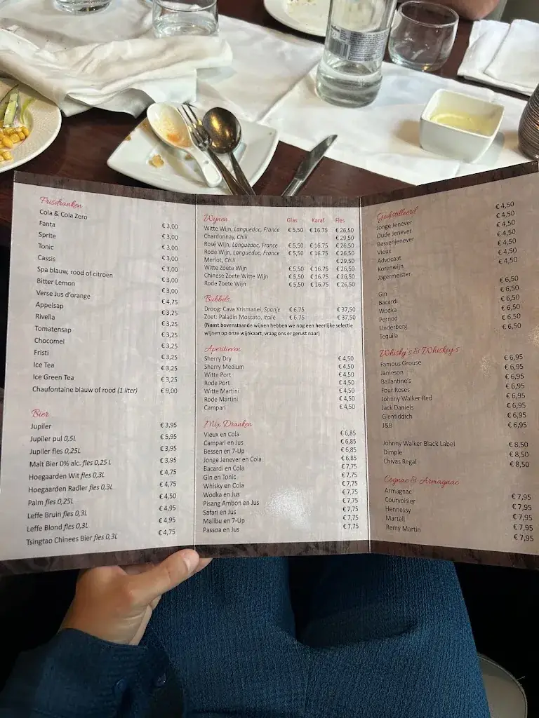 Menu_De Chinese Muur Den Haag_Haag_image_3