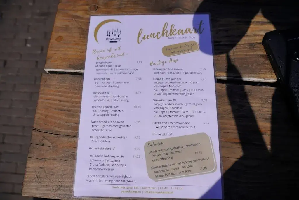 Menu_Ouwekamp, ons eetcafé_Austerlitz_imagen_3