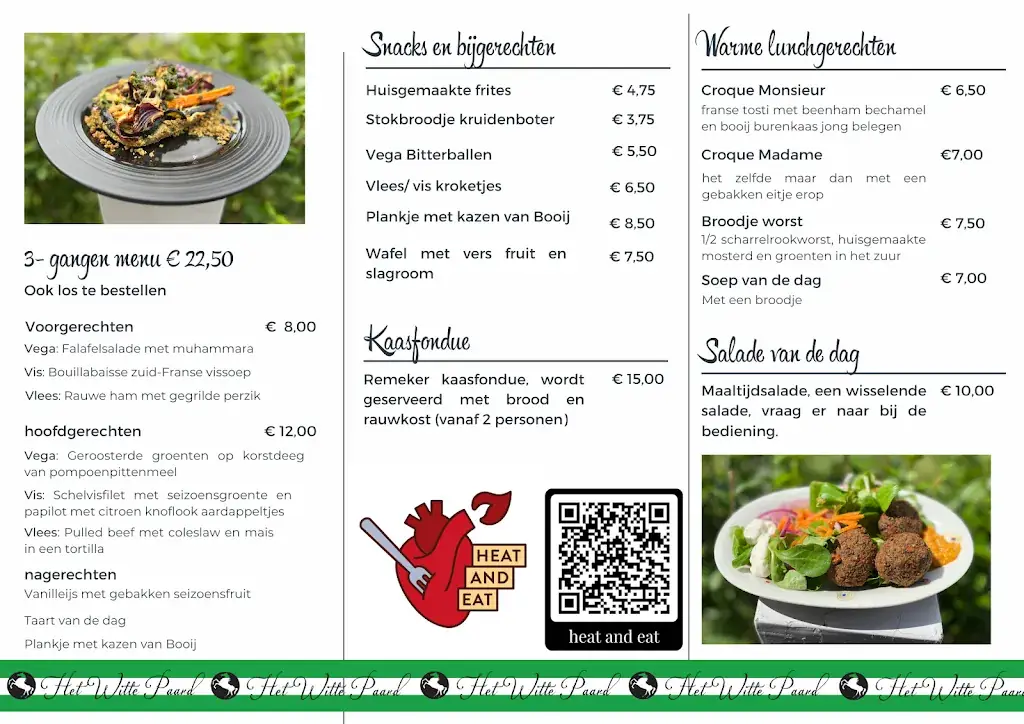 Menü_Het Witte Paard_Rotterdam_Bild_1