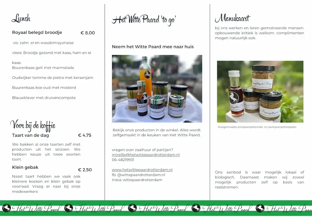 Menü_Het Witte Paard_Rotterdam_Bild_4