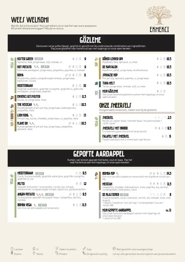 Menu_Ekmekci zuidplein_Rotterdam_image_1