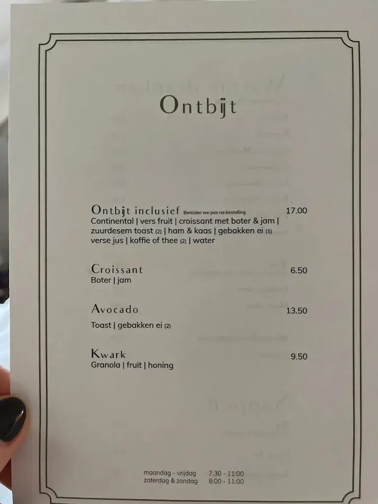 Menu_Restaurant De Witte Dame_Abcoude_imagen_2