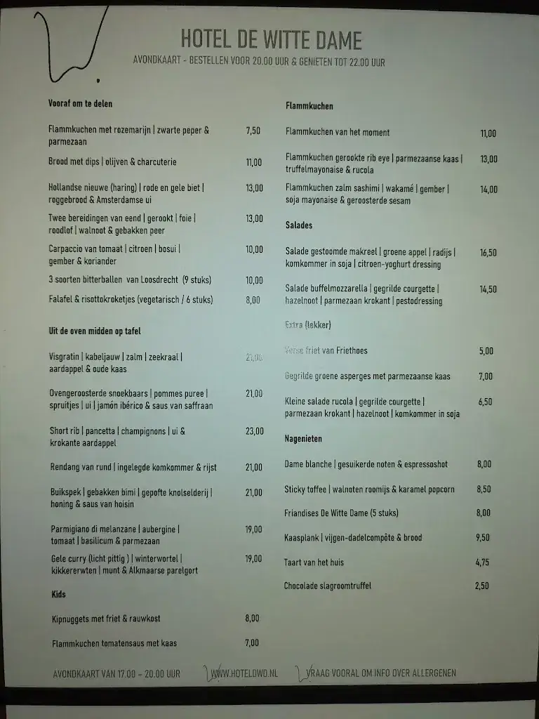 Menu_Restaurant De Witte Dame_Abcoude_imagen_3