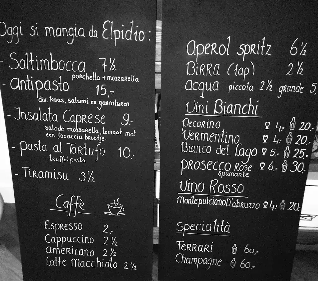 Menu_Osteria Elpidio_Voorburg_immagine_4