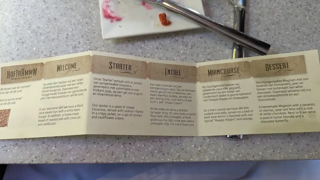 Menu_Tramrestaurant Hoftrammm_Voorburg_image_1