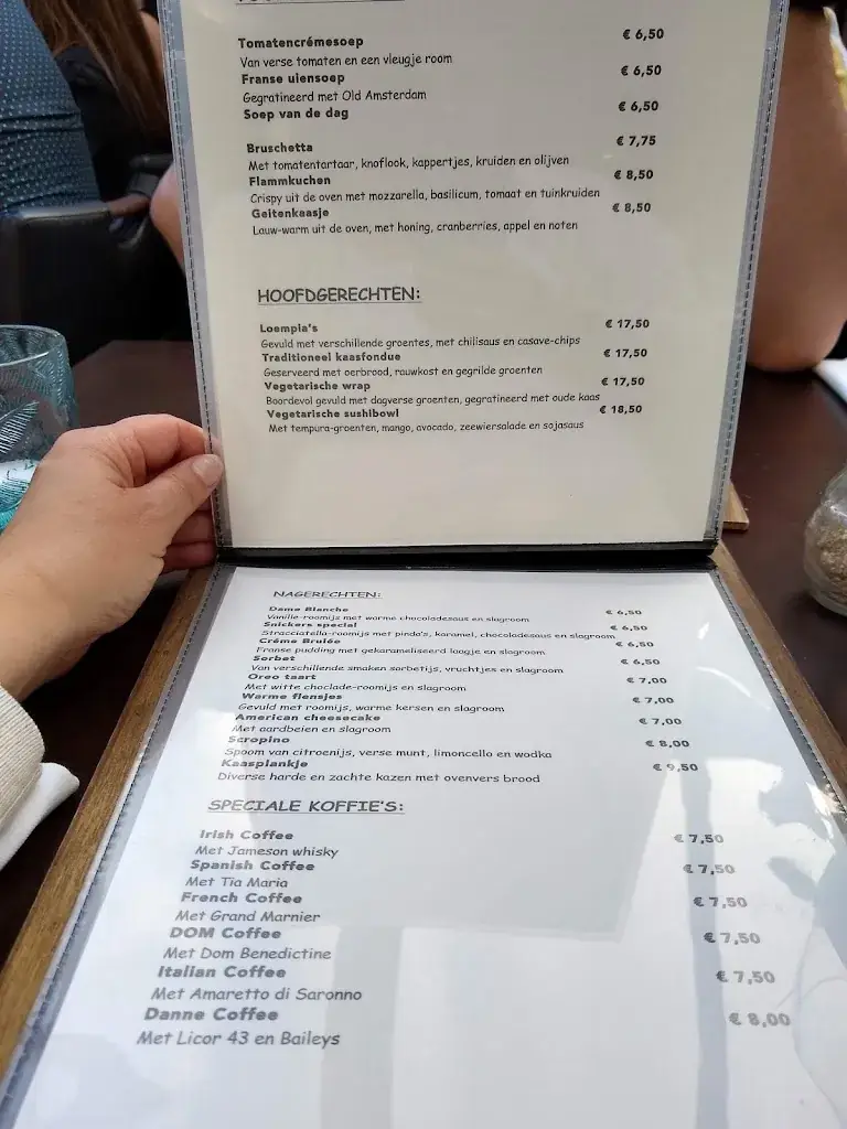 Menu_Taveerne De Danne_Breukelen_imagen_3