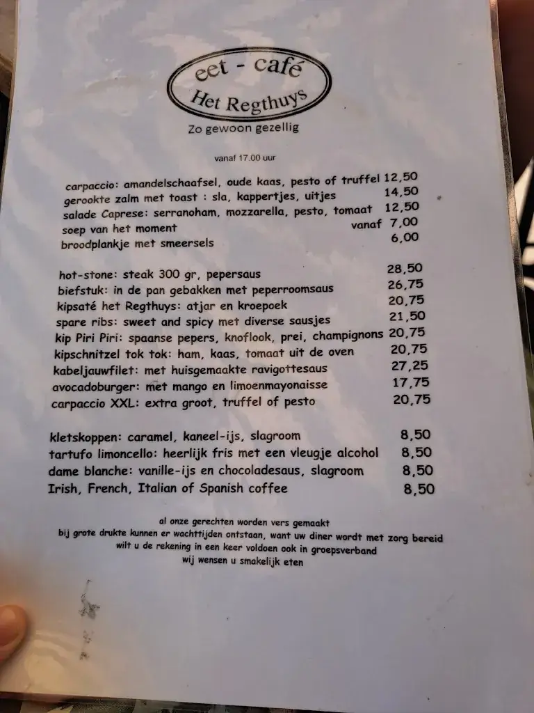 Menu_Eetcafé Het Regthuys_Breukelen_image_1