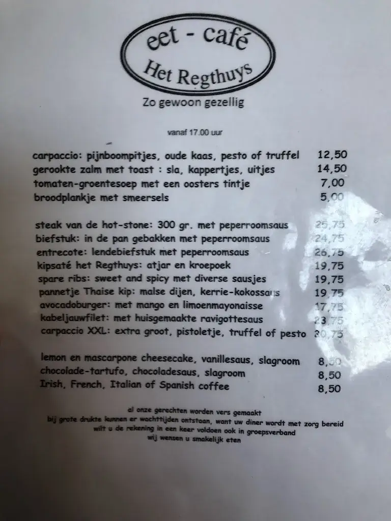 Menu_Eetcafé Het Regthuys_Breukelen_image_4