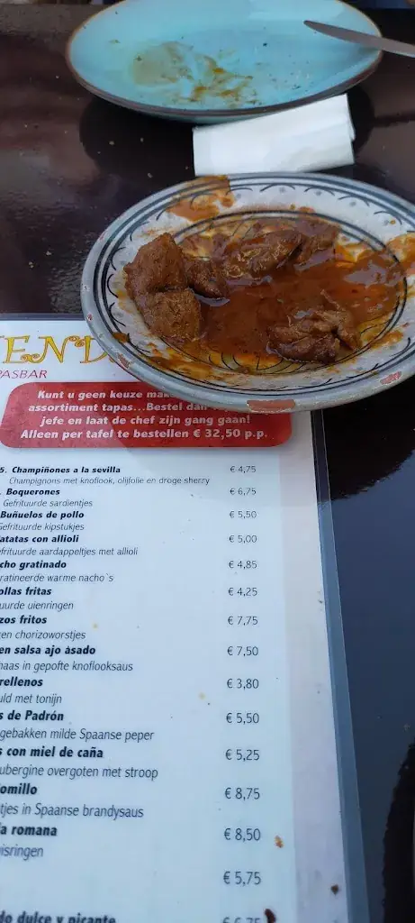 Menü_Tapasbar Hacienda_Zwijndrecht_Bild_2