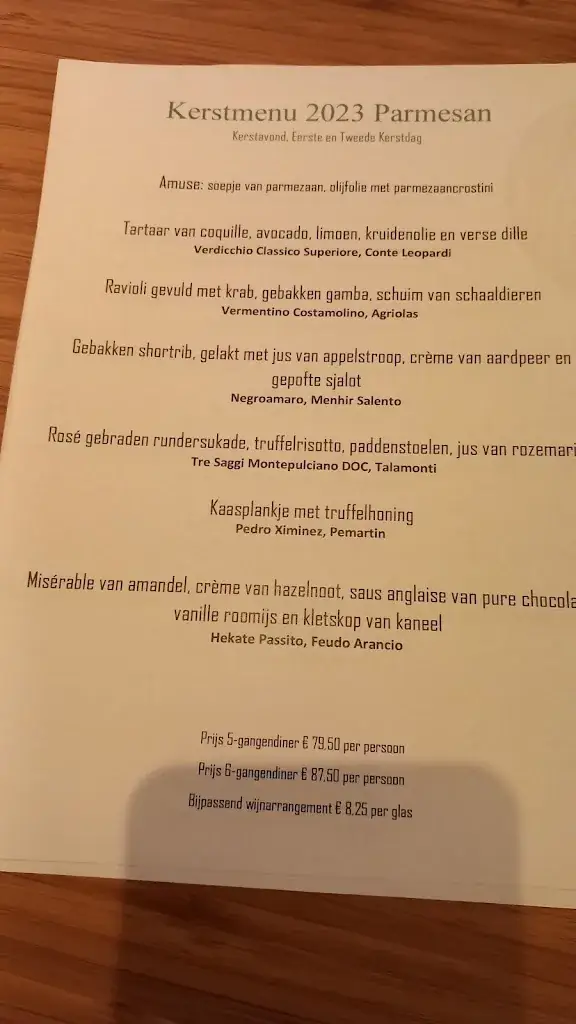 Menü_Parmesan_Zwijndrecht_Bild_1