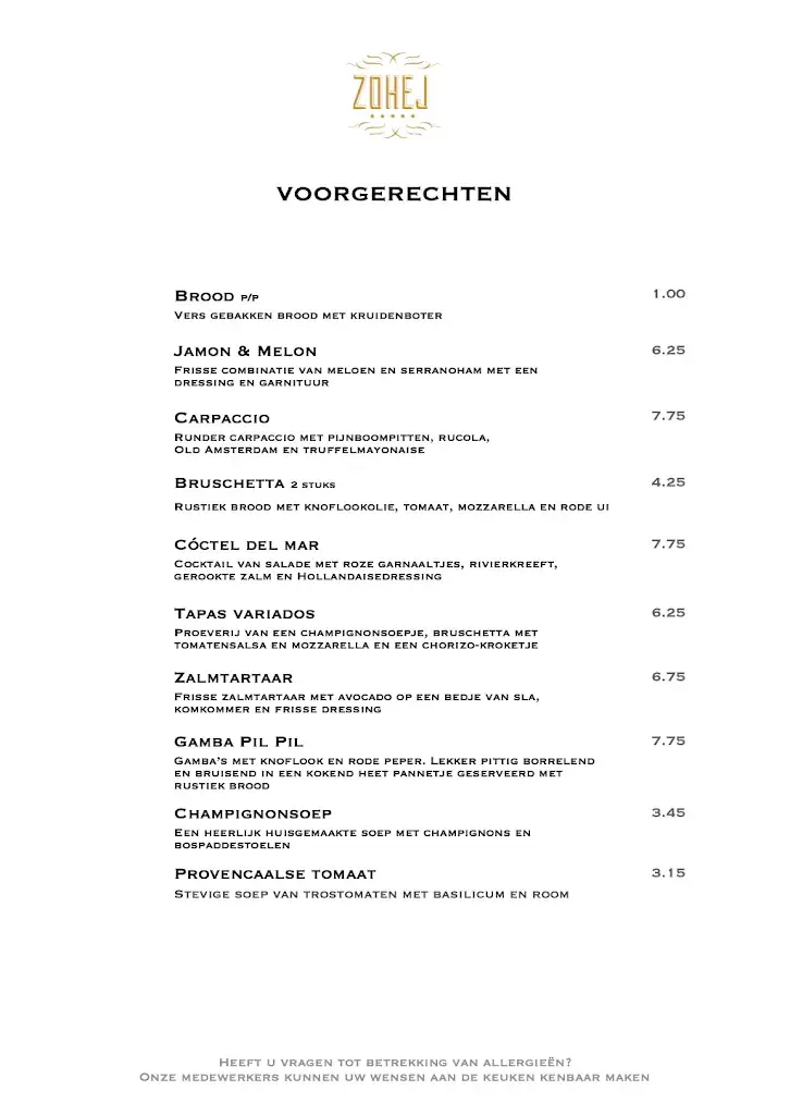 Menu_ZOHEJ!_Zwijndrecht_imagen_1