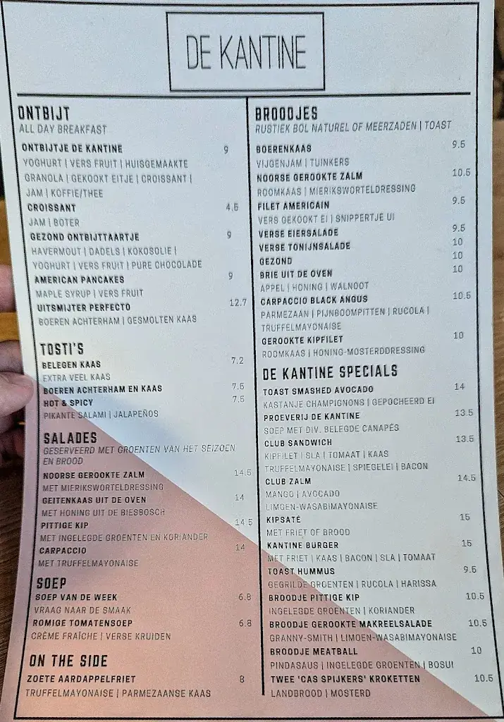 Menu_De Kantine_Zwijndrecht_image_1