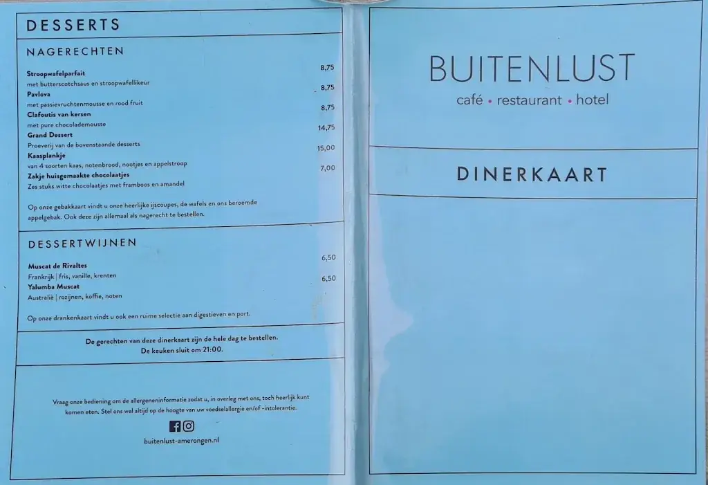 Menu_Restaurant Hotel Buitenlust_Amerongen_image_3