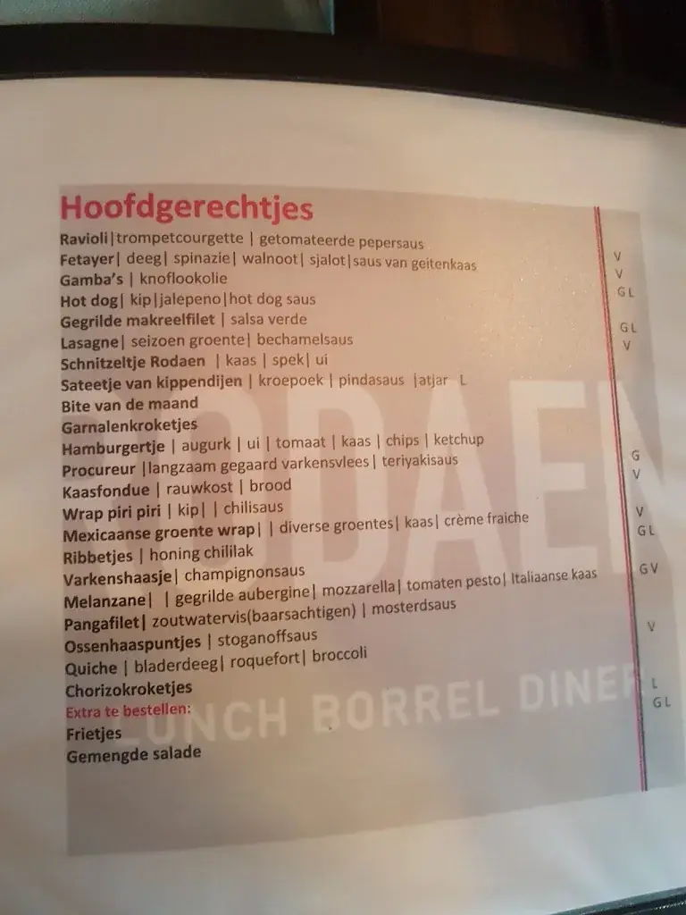 Menü_Restaurant Rodaen_Bunnik_Bild_4