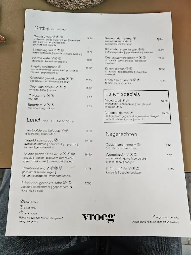 Menu_Restaurant Vroeg_Bunnik_image_1