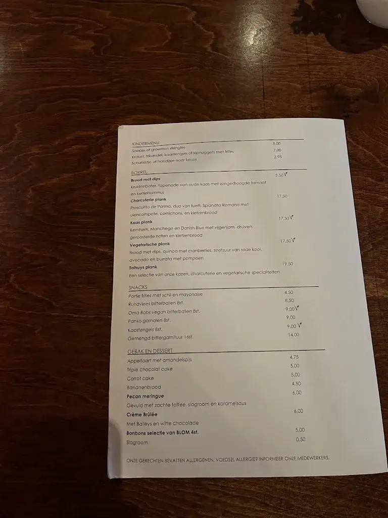 Menu_Restaurant Het Oude Tolhuys_Utrecht_imagen_3