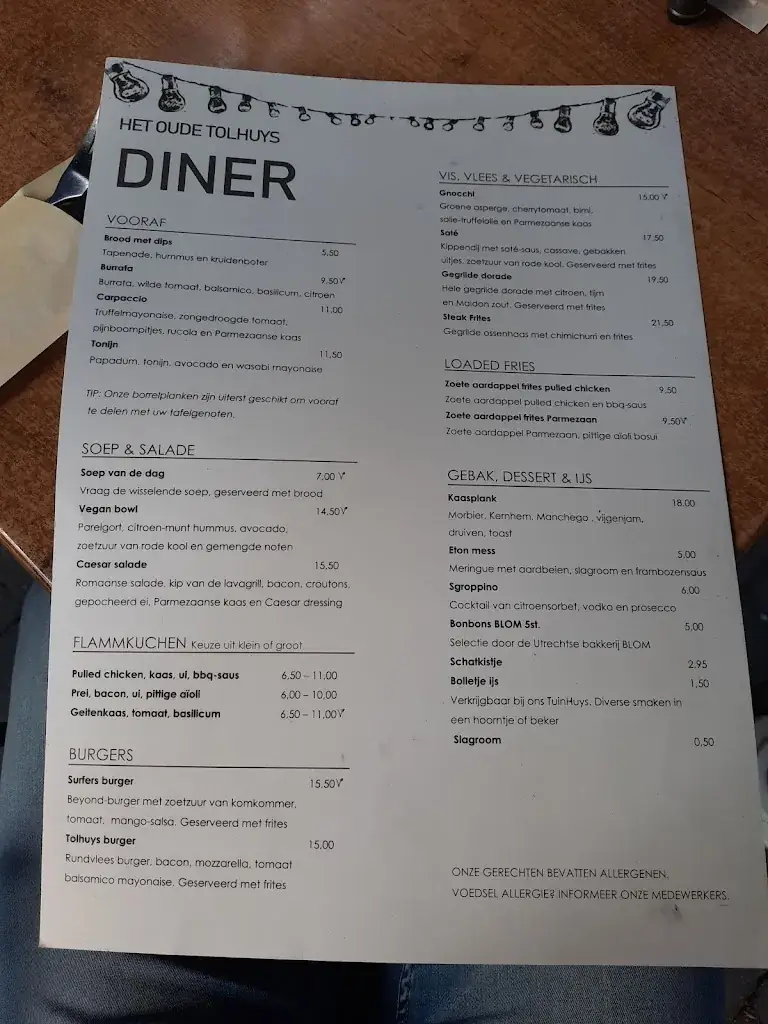 Menu_Restaurant Het Oude Tolhuys_Utrecht_imagen_4