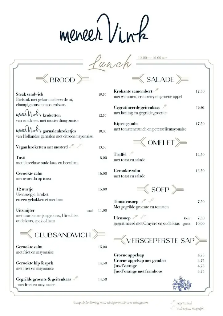 Menu_Meneer Vink_Utrecht_image_1