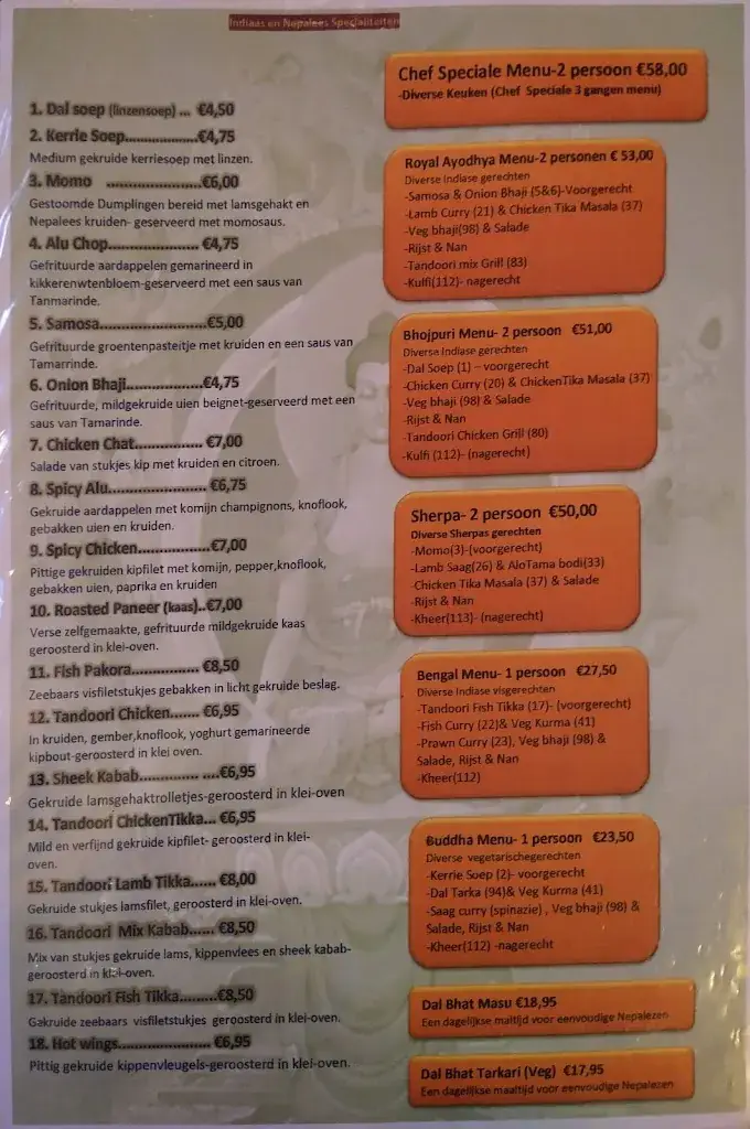 Menu_Buddha Restaurant_Zeist_immagine_1