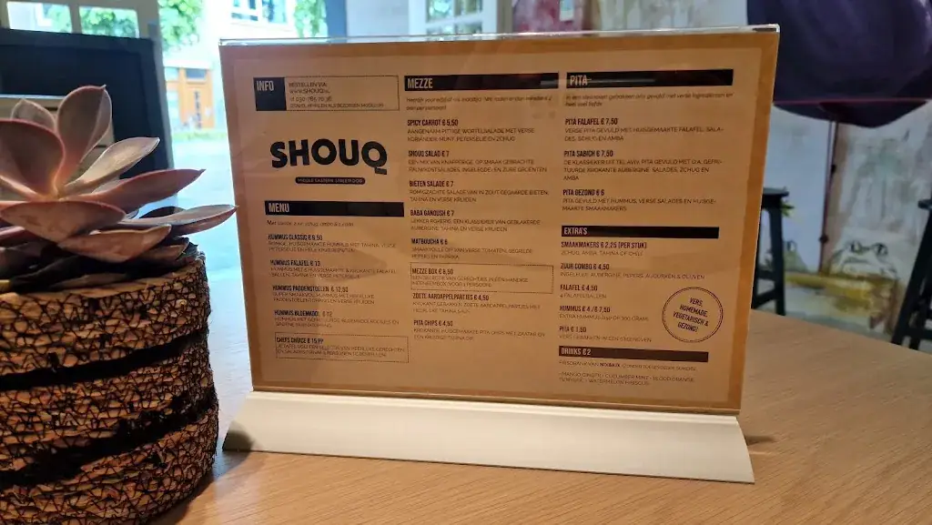 Menu_SHOUQ Zeist - Hummus, falafel & mezze (ook catering)_Zeist_image_3