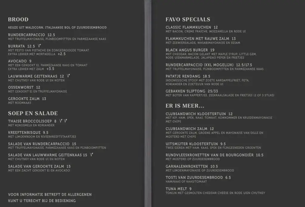 Menu_Brasserie de Kloostertuin_IJsselstein_imagen_3