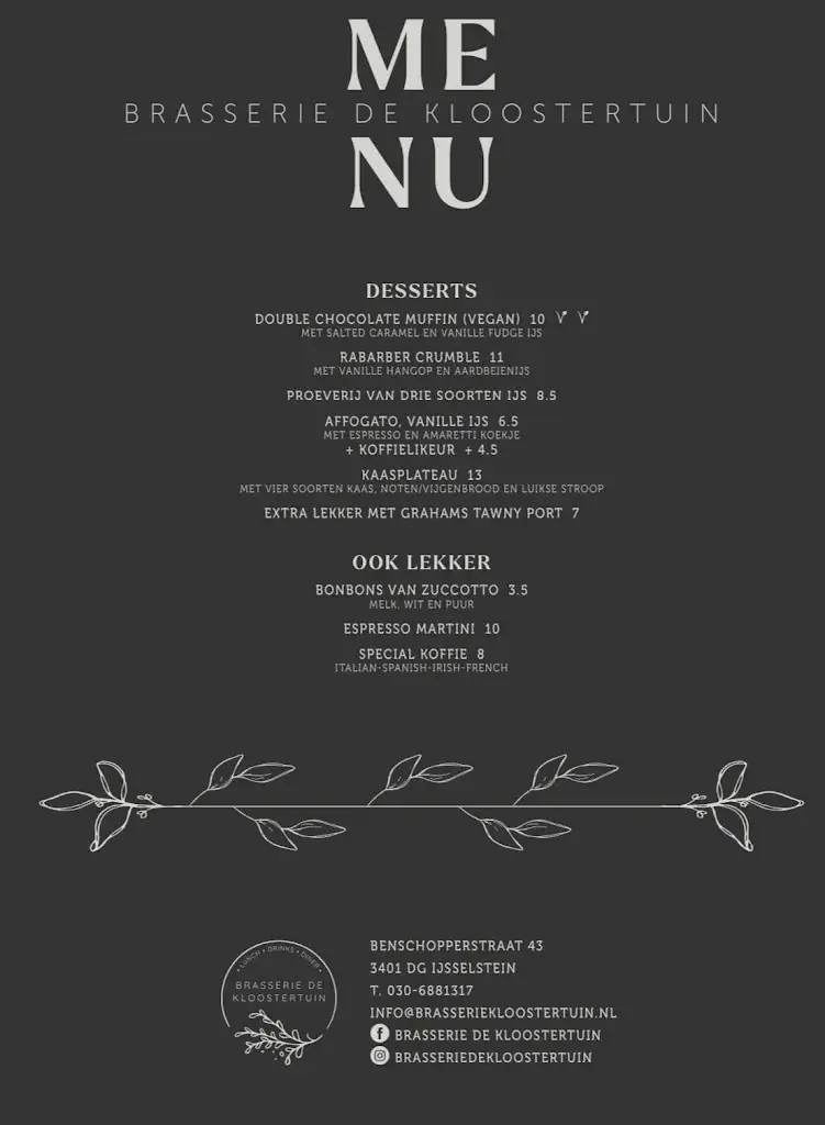 Menu_Brasserie de Kloostertuin_IJsselstein_imagen_4