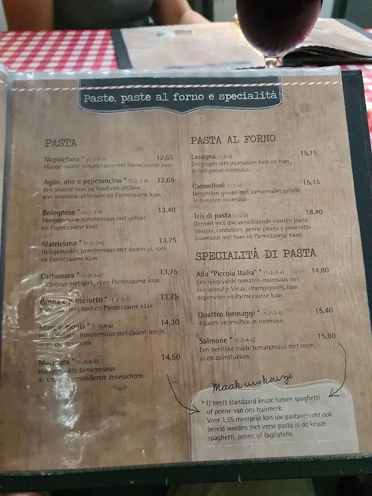 Menü_Pizzeria Piccola Italia_IJsselstein_Bild_2