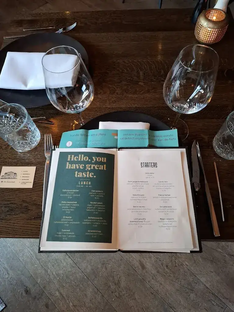 Menu_Restaurant Vuur_Baarn_immagine_1