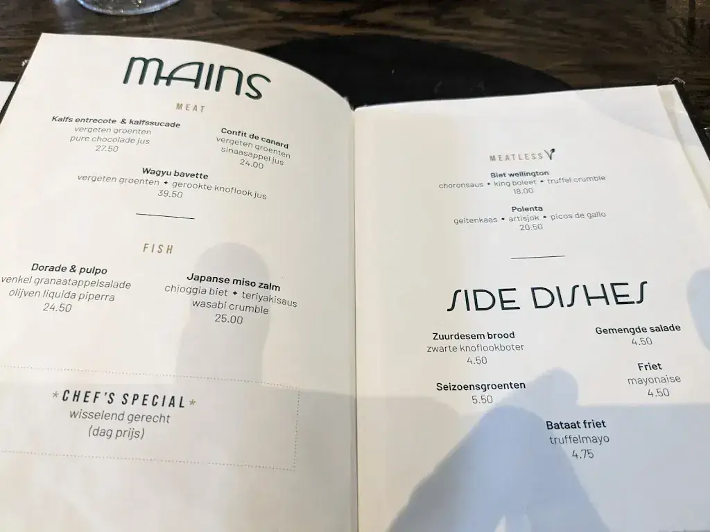 Menu_Restaurant Vuur_Baarn_immagine_2