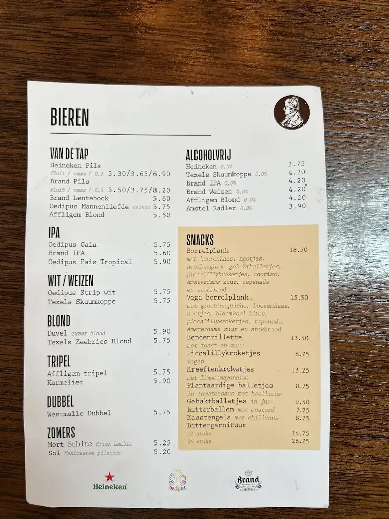 Menu_Eethuys-Café 'De Generaal'_Baarn_image_1