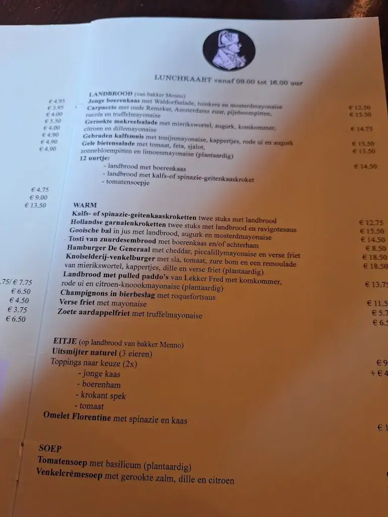 Menu_Eethuys-Café 'De Generaal'_Baarn_image_2