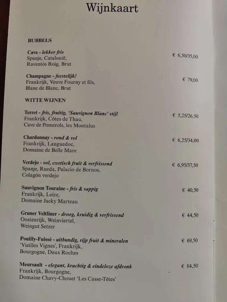 Menu_Eethuys-Café 'De Generaal'_Baarn_image_4