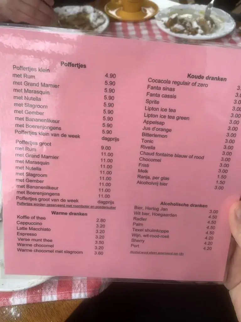 Menu_Poffertjeskraam Baarn_Baarn_image_2