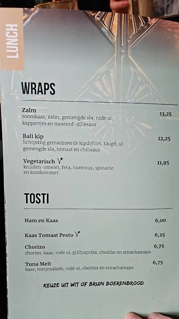 Menu_Antonio's Eethuys_Bunschoten-Spakenburg_image_1