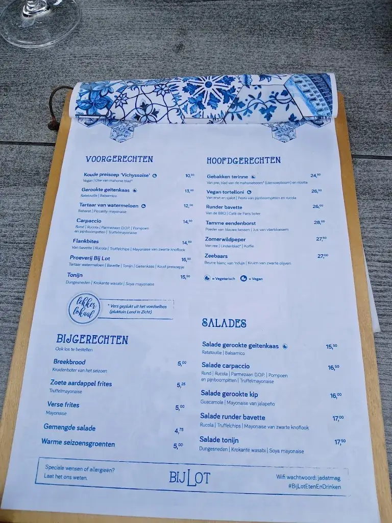 Menu_Bij Lot_Amersfoort_image_1