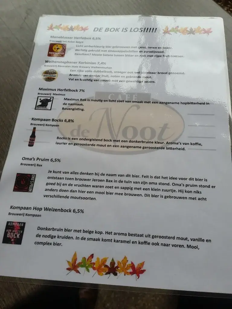 Menu_Food Place The Note_Hoogland_image_2