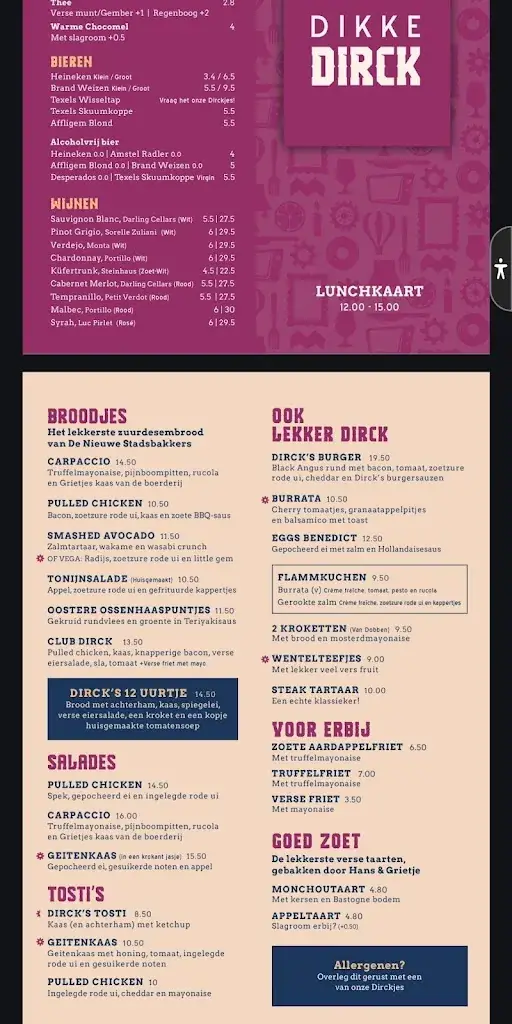 Menu_Dikke Dirck Amersfoort_Amersfoort_image_1