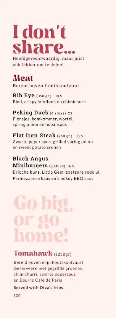 Menu_Dolle Diva_Amersfoort_imagen_3