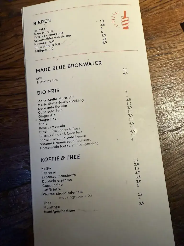 Menu_Madonna Amersfoort_Amersfoort_image_1