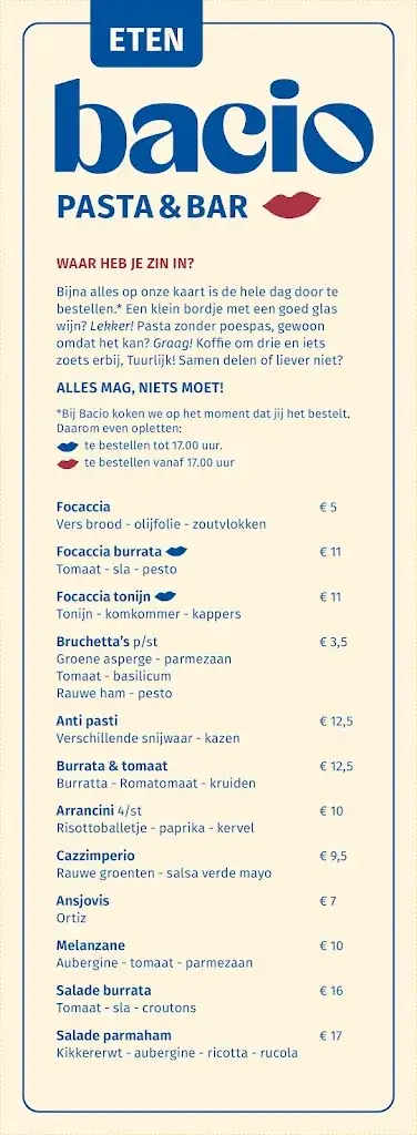Menu_Bacio Amersfoort_Amersfoort_image_2