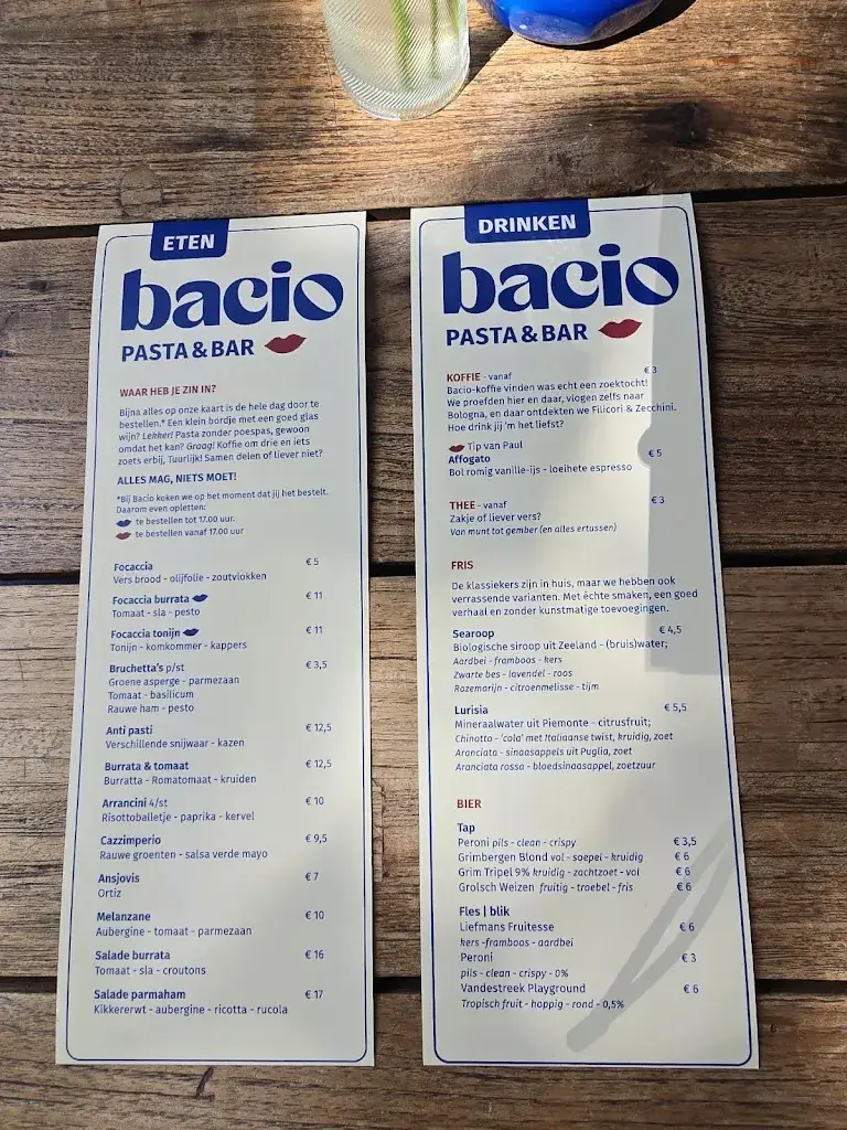 Menu_Bacio Amersfoort_Amersfoort_image_4