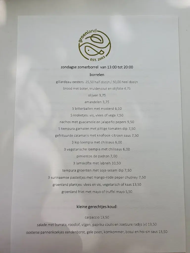 Menu_Restaurant Groenland_Driebergen-Rijsenburg_image_3