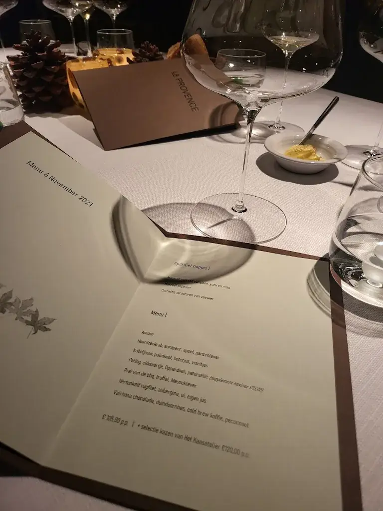 Menu_La Provence_Driebergen-Rijsenburg_image_3