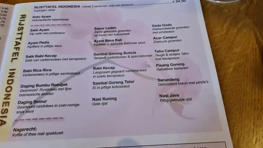 Menu_Indrapura_Driebergen-Rijsenburg_image_1