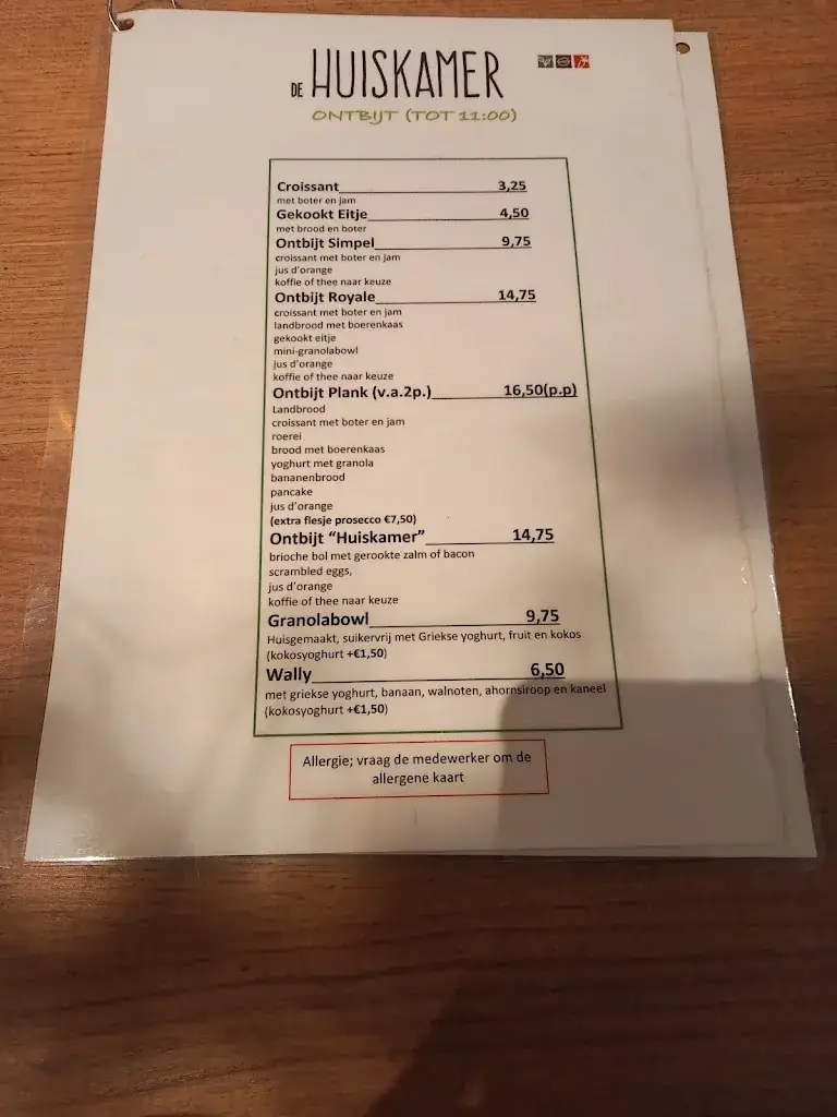 Menu_De Huiskamer Van Driebergen_Driebergen-Rijsenburg_image_4