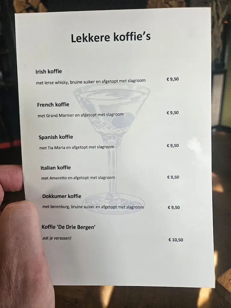 Menu_De drie Bergen_Driebergen-Rijsenburg_image_3