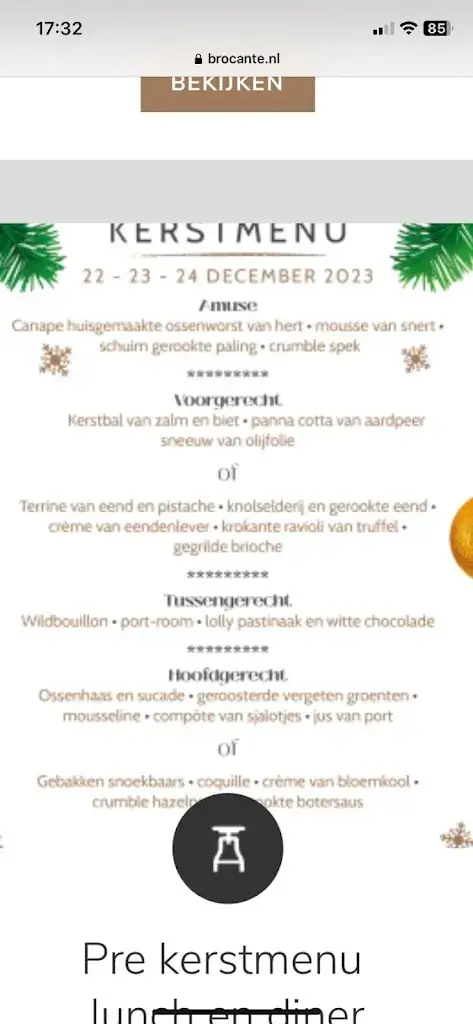 Menu_Restaurant Brocante_Doorn_image_4