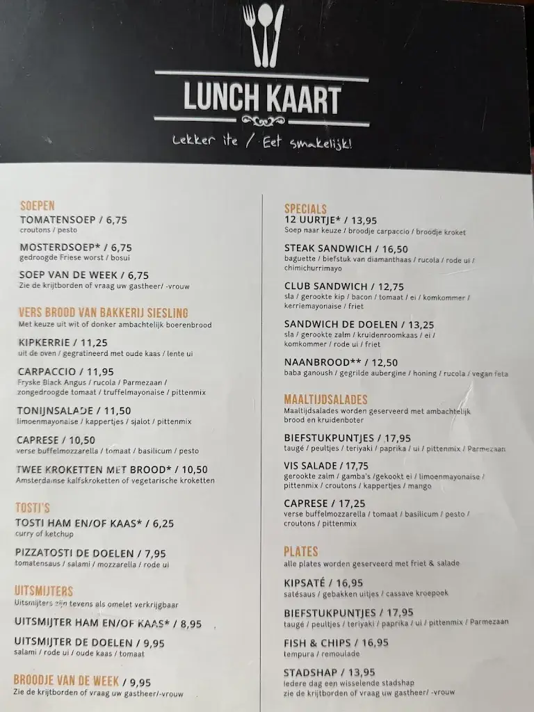 Menu_Grand Café De Doelen_Franeker_image_1