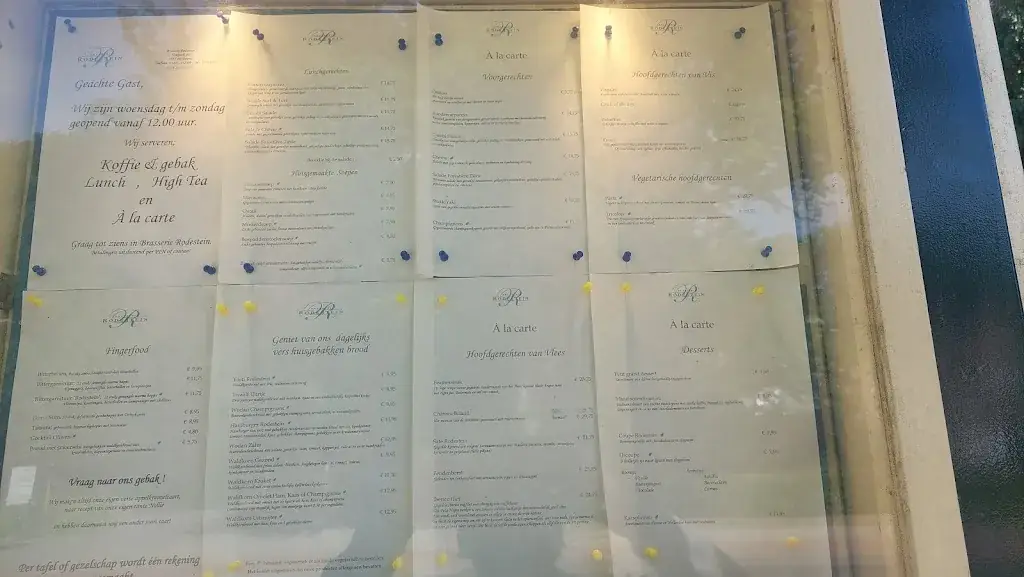 Menu_Brasserie Rodestein_Doorn_image_1